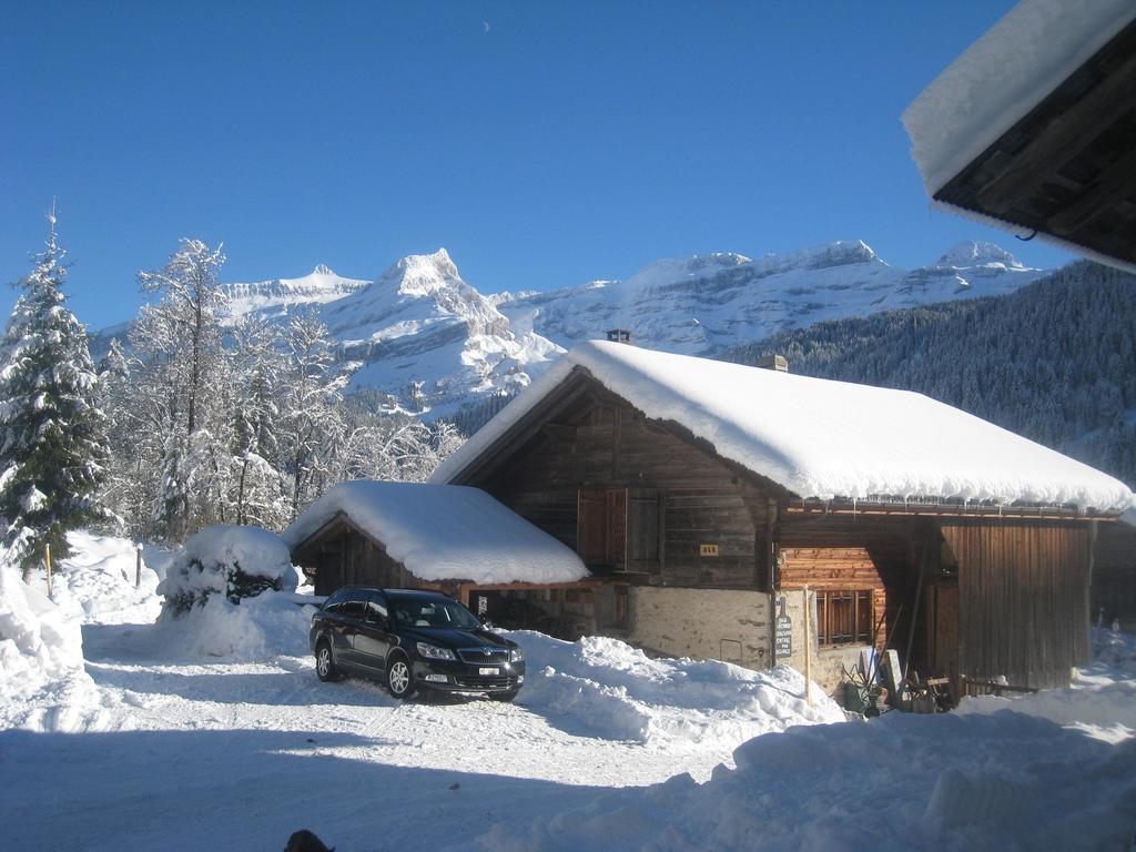 Chalet La Croisee Bed & Breakfast Vers L'Eglise Exterior photo