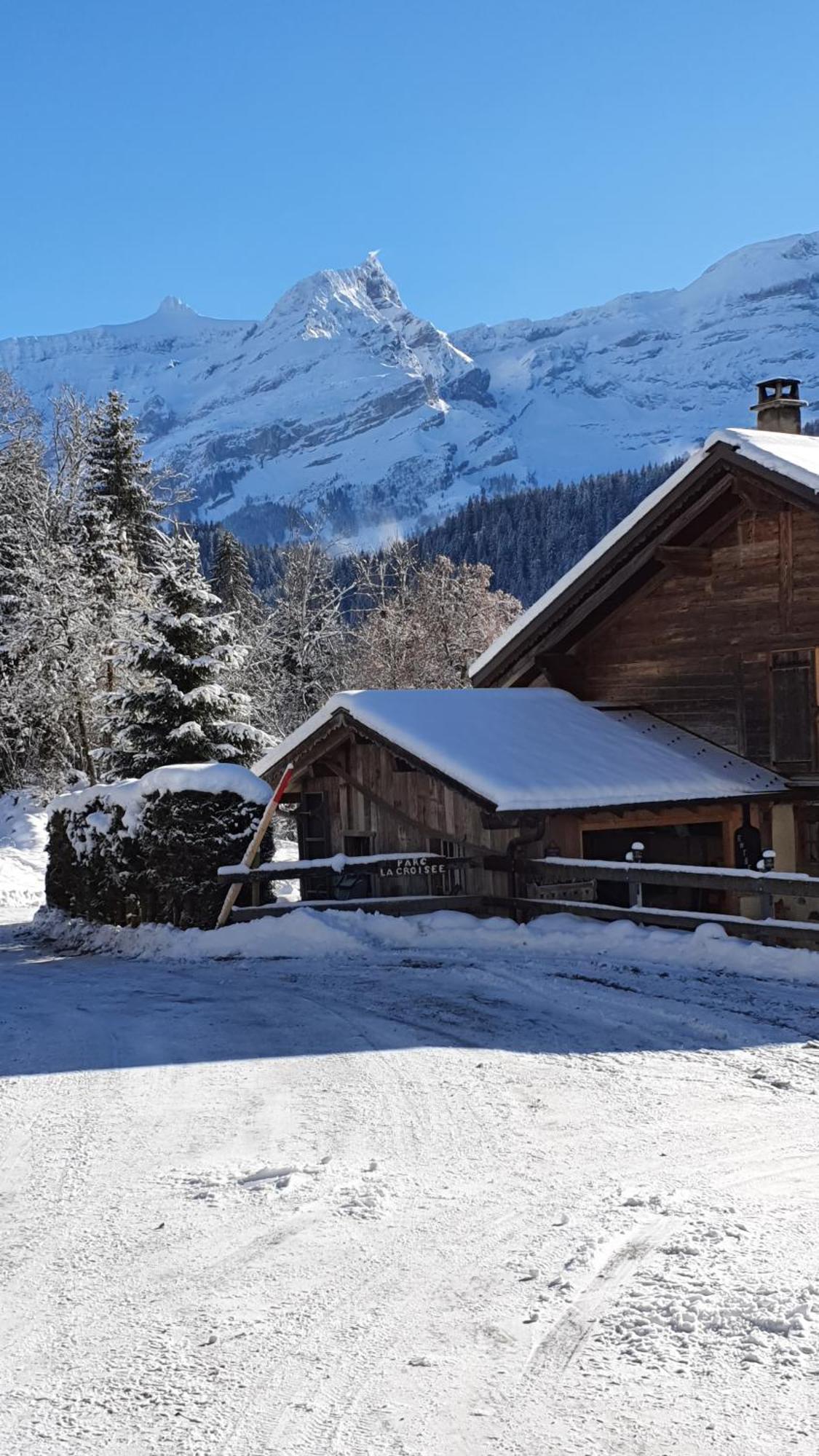B&B Chalet La Croisee Vers L'Eglise Exterior photo