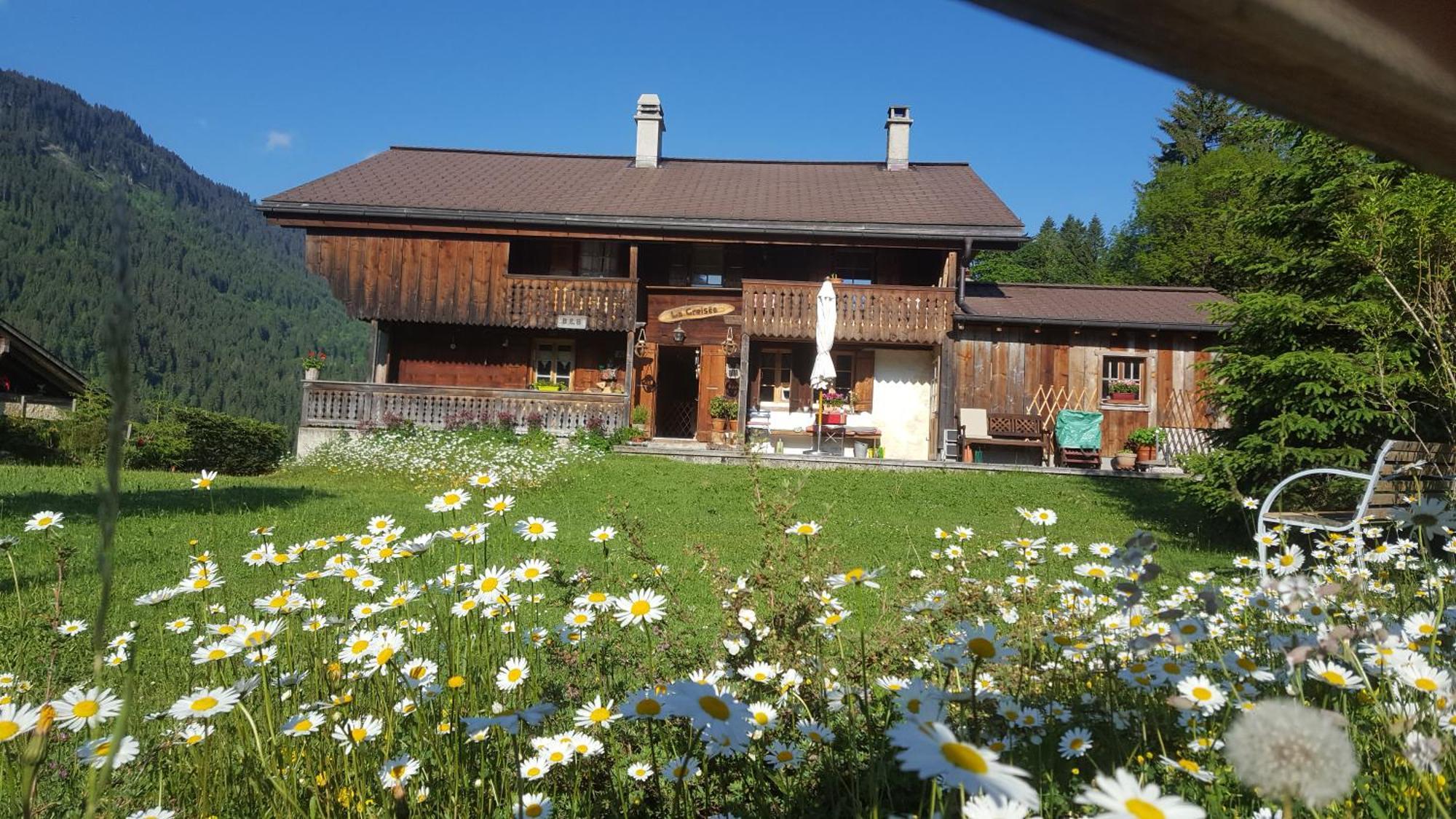 B&B Chalet La Croisee Vers L'Eglise Exterior photo