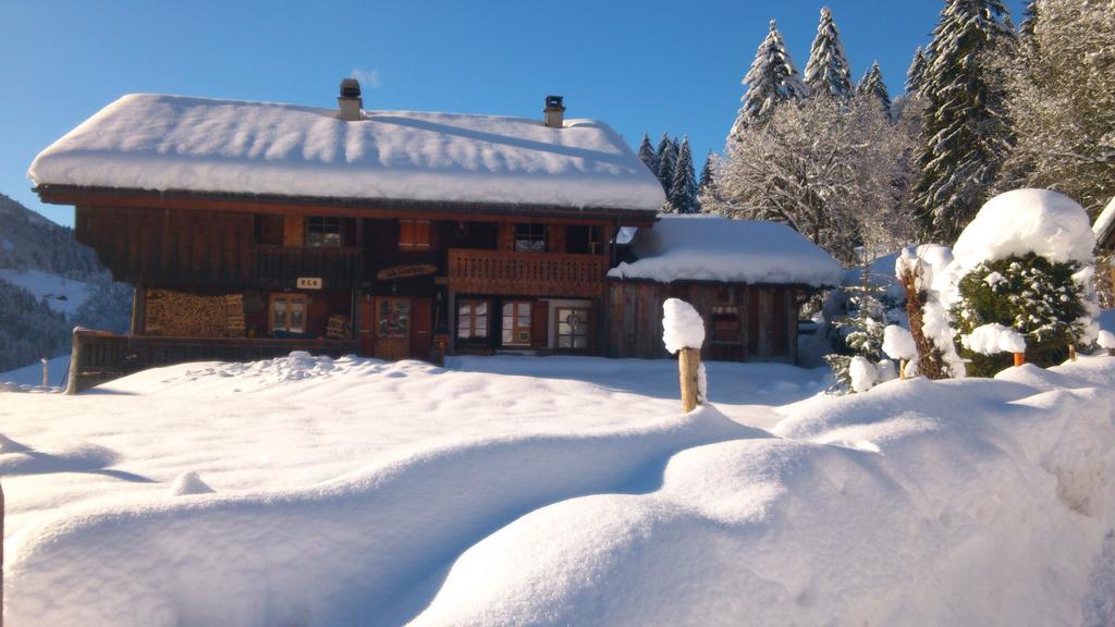 Chalet La Croisee Bed & Breakfast Vers L'Eglise Exterior photo